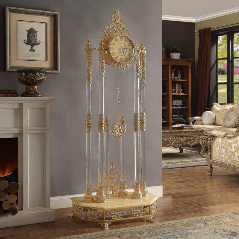 LUXURY MOBILYA TURKISH FURNITURE HAND CARVED CLOCK
