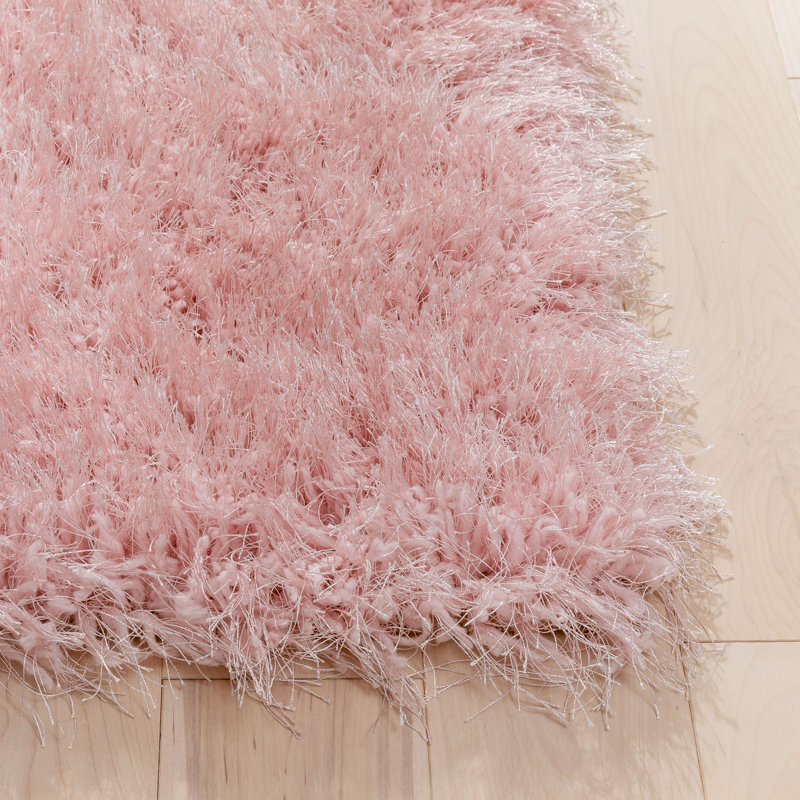 Kuki Solid Colour Shag Area Rug, Rectangle 160 x 220cm