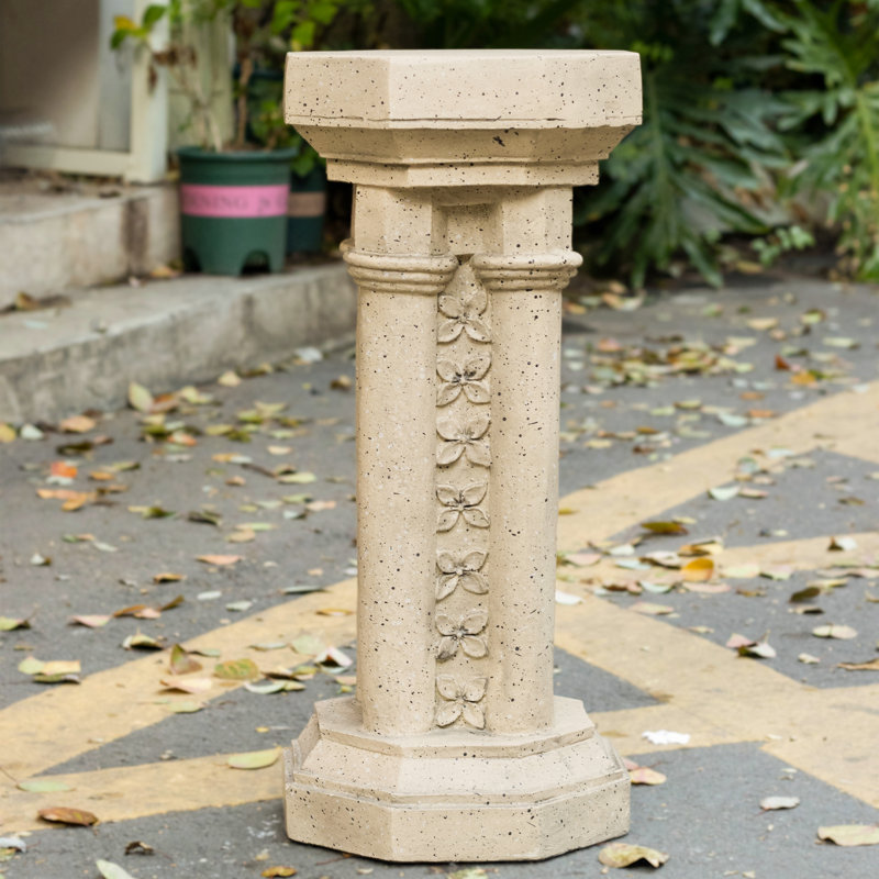 Edison Magnesium Oxide Pedestal Plant Stand