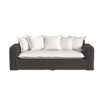 Cabo 81.1'' High-Density Polyethylene (HDPE) Wicker Outdoor Loveseat