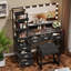 Ensemble coiffeuse avec miroir lumineux Ipava-1554533197