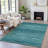 Machine Washable Indoor/Outdoor Xhevrie Turquoise Rug-111825322