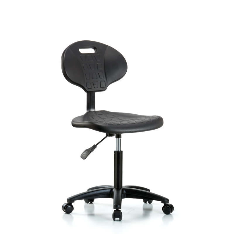 Chaise de travail Barreras, Roulettes, Black