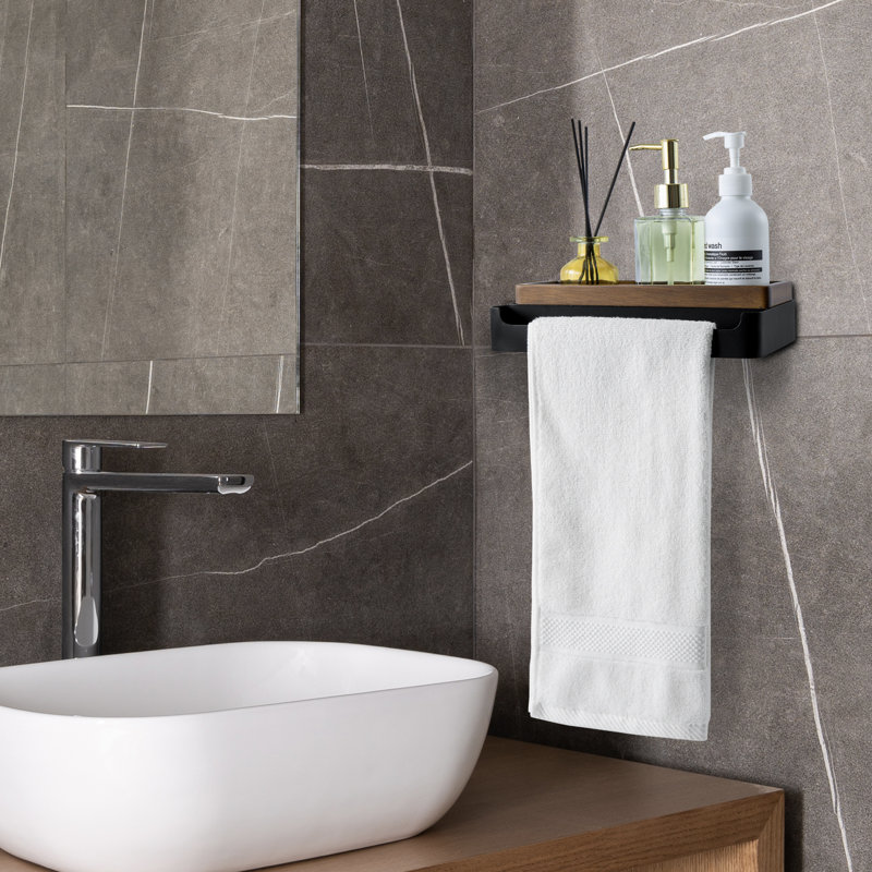 Porte-serviettes mural pour salle de bain