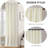 Ivory Velvet Rod Pocket Noise Reducing Room Darkening Curtains Panels-894647072