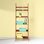 Bibliothèque échelle en bois massif Kamal H 72 po x l 24,75 po Kamal
