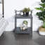 Lugo 45cm W Metal Bedside Table