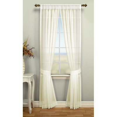 Patricia Semi Sheer Curtain Pair