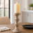 Handmade Rustic Solid Wood Tabletop Candlestick-456871914-494634522