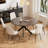 47in Round Dining Table Set-1050758568-1050758583-1044867248