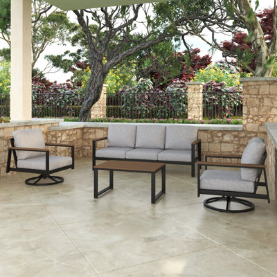 Townsend 5 Person Seating Group with Sunbrella® Cushions