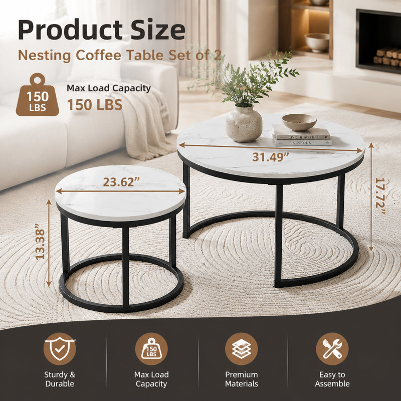 Table basse gigogne