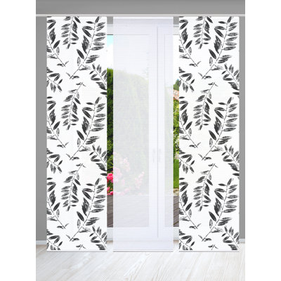 Semi Sheer Sliding Panel