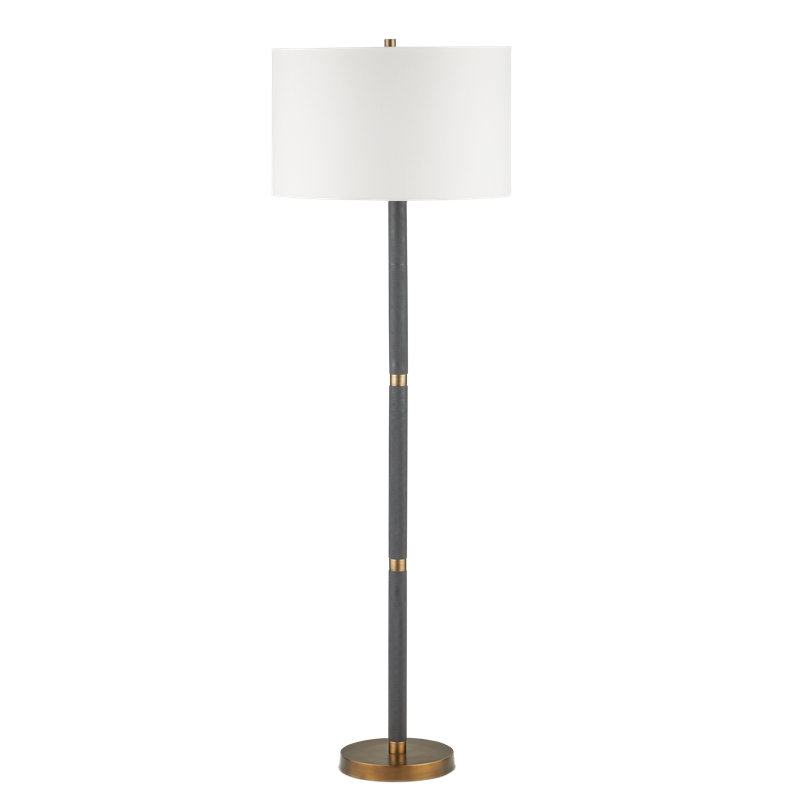 Gavin Black Floor Lamp