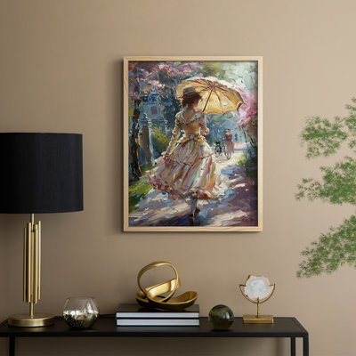 «WOMEN Series DCCXLI», reproduction encadrée - bois massif