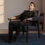 Fauteuil moderne à haut dossier-1744448394