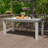 Highsmith Rectangular Outdoor Dining Table With Umbrella Hole , in. W 42'' in. D-84408159-27118165