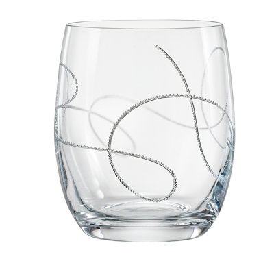 Boyette 14 oz. Handmade Wine Glass Set
