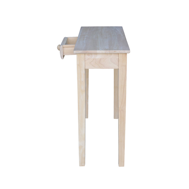 Delmotte 30'' Solid Wood Console Table