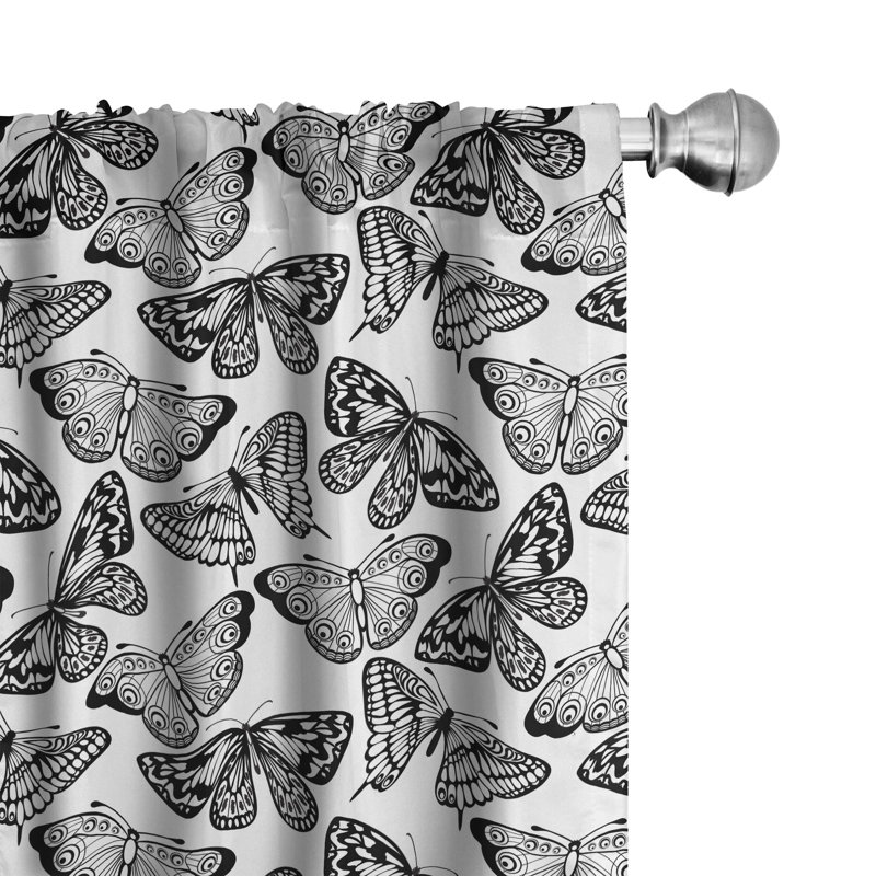 Room Darkening Sliding Panel Pair, 28" x 84"