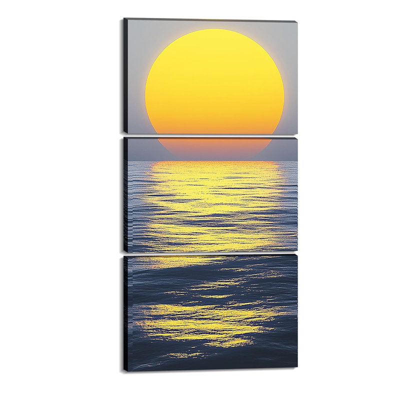 3 Piece Wrapped Canvas Wall Art