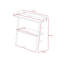 Ahmednur 111cm Console Table-174570922-174570923