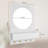 Tarsita Rectangle Wall Mirror with Shelves-1479258173