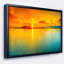 Paysage marin «Sunset over Sea Panorama» - impression d'art graphique-26663497-35120511