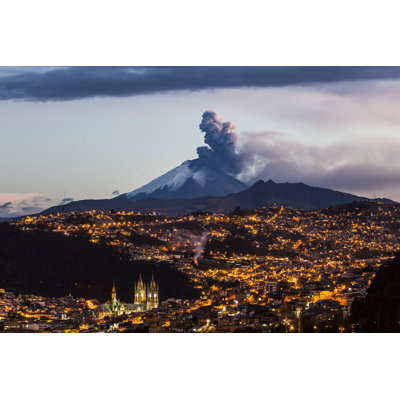 Cotopaxi Volcano Eruption by PatricioHidalgoP - Wrapped Canvas Print