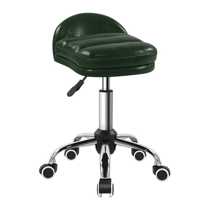 Chaise à roulettes avec roulettes, Vert