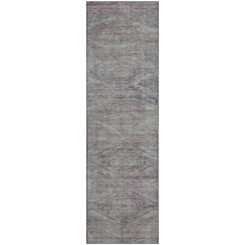 Premium Machine Washable Marasco AMF1631 Global Rug, Runner 2'3" x 7'6"