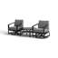 Abalone 2 - Person Patio Conversation Sets with Cushions