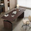 Bureau debout en bois manufacturé Deep Coffee-2020449487