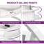 Rothwell Lift Top  Coffee Table ,Extendable Round Cocktail Table-772208954-772207714-783565090