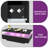Rectangular LED Coffee Table with 4 Drawers-631734492