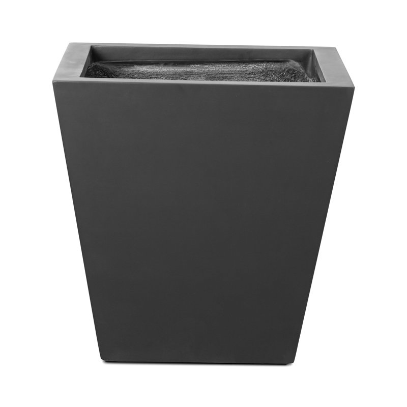 Koto Planter, 28" H x 28" W x 28" D, Black