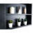 20X28 Inch Black Metal Framed Wall Mount Or Recessed Bathroom Medicine Cabinet With Mirror-664852984-664852985