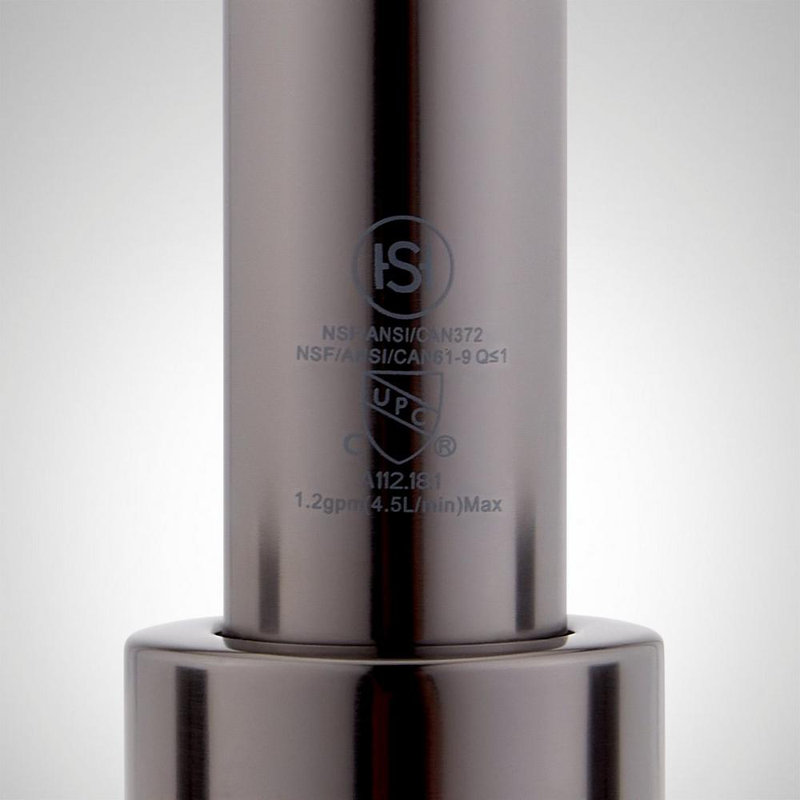 Lexia 1.2 GPM Widespread Bathroom Faucet, Gunmetal