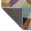 Tapis décoratif moderne multicolore à motifs géométriques mixtes-336935203