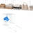 Shelf Dividers, Create 40% More Closet Space, Set Of 8, 12 Inch Wire Shelf Dividers, Closet Organizers And Storage,Supremely Sturdy,Closet Shelf Organizer,Will Not Break,Closet Dividers,No Tool,White