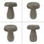 Table d'appoint champignon, texture semblable au bois