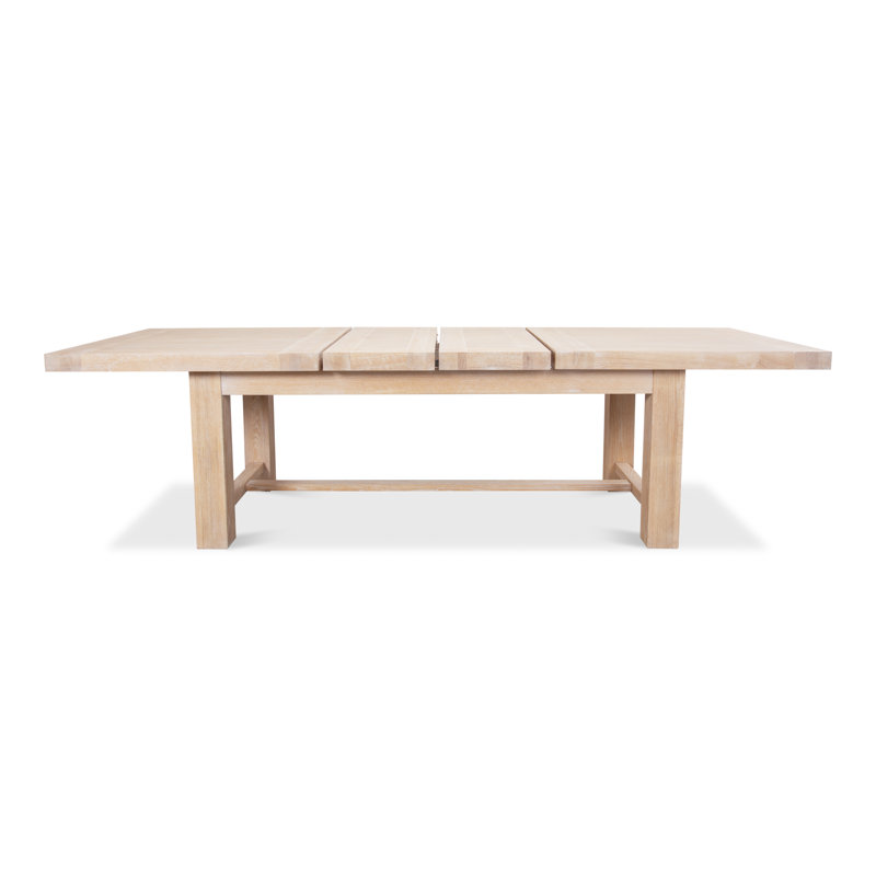 Bauhaus Extendable Oak Solid Wood Dining Table