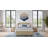 Linen Blend Upholstered Storage Bench