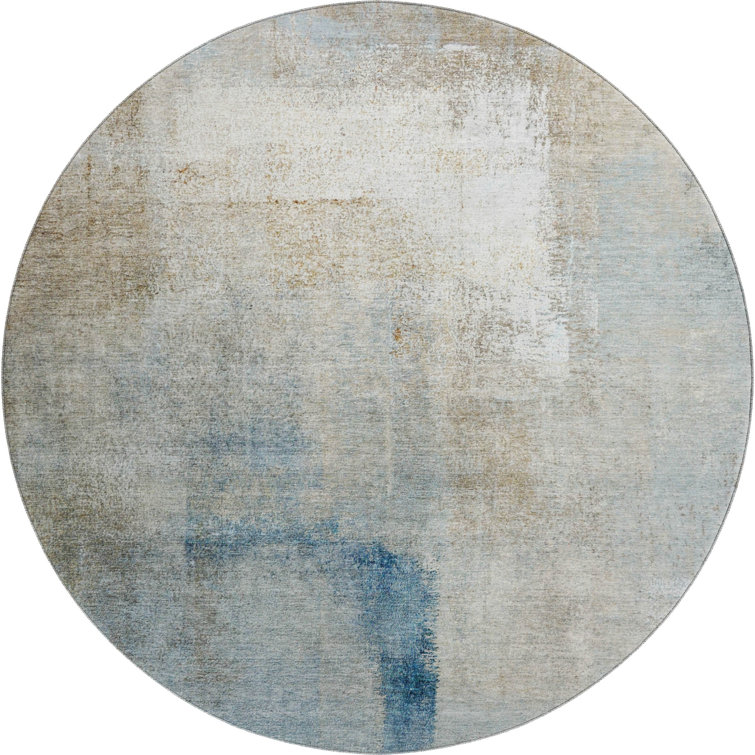Premium Machine Washable Prisco Taupe Rug