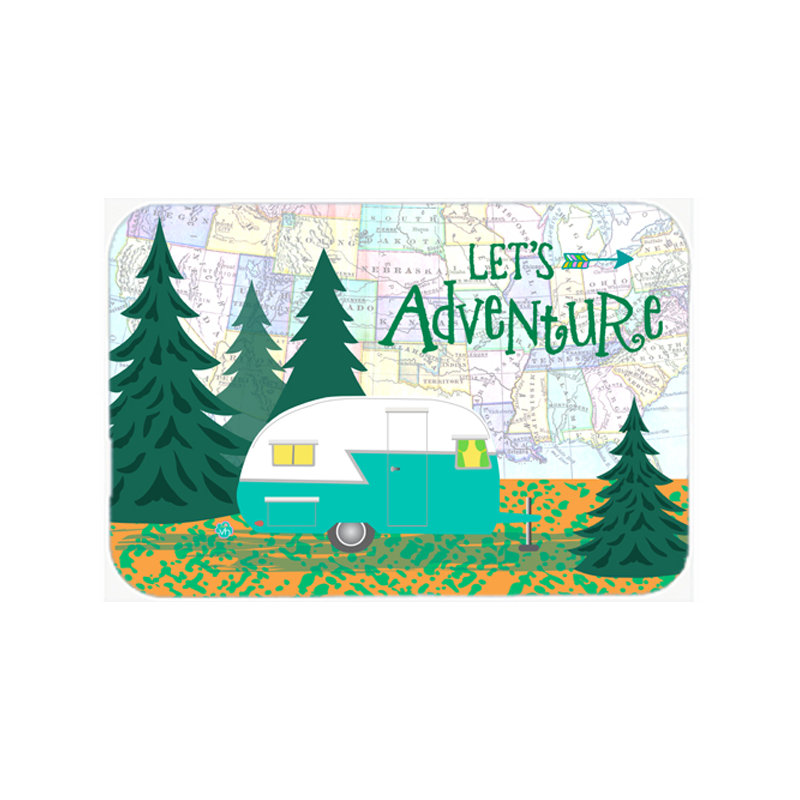 Planche à découper en verre caroline the adventure glamping