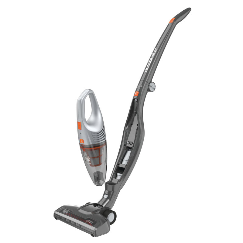 Aspirateur-balai sans fil 2 en 1 NOIR + DECKER POWERSERIES ™