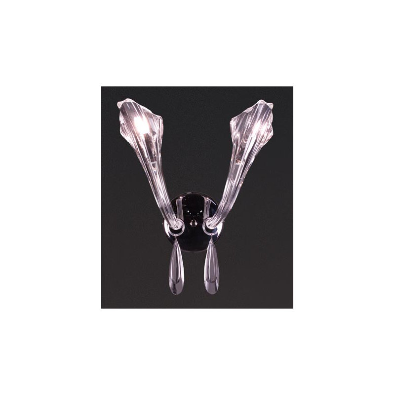 Gaspard Glass Armed Sconce
