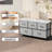Nilio 5 Drawer 39.5" W Iron Chest-1078549072