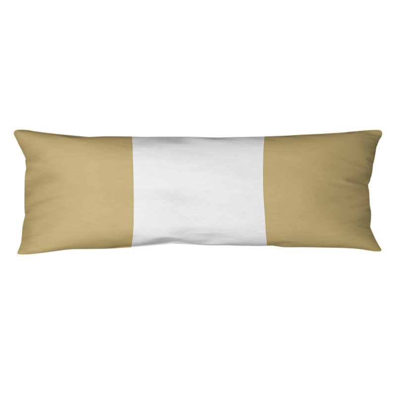 Abel Polyester Medium Pillow, Gold