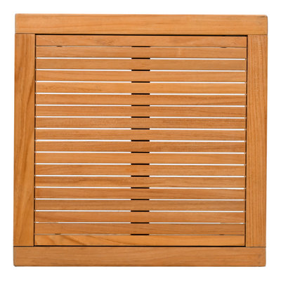 Soma Outdoor Square Teak Side Table